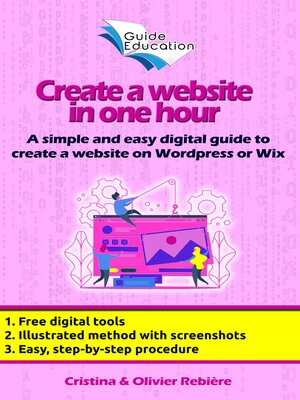 cover image of Create a website in 1 hour